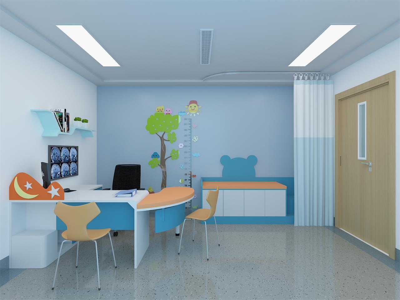 兒童醫院家具：兒科醫療空間應該怎么設計與配置