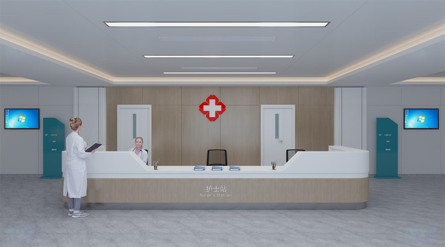 現代化的未來醫院：醫用護士站的設計原則