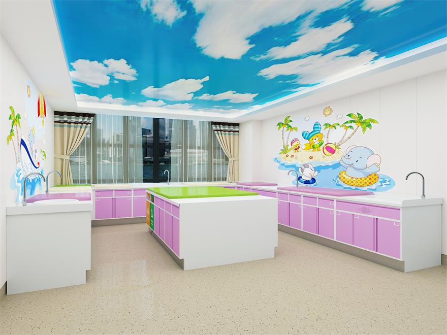 醫療家具洗嬰房的配置與設計：什么是新生兒洗嬰池嬰兒護理臺